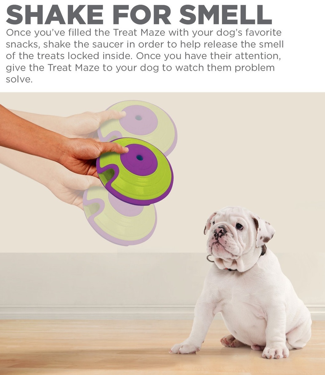 Игрушка для собак Nina Ottosson Treat Maze интерактивная фото 4