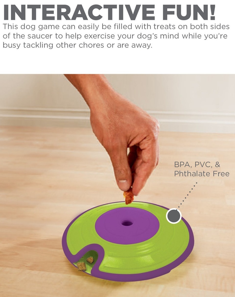 Игрушка для собак Nina Ottosson Treat Maze интерактивная фото 3