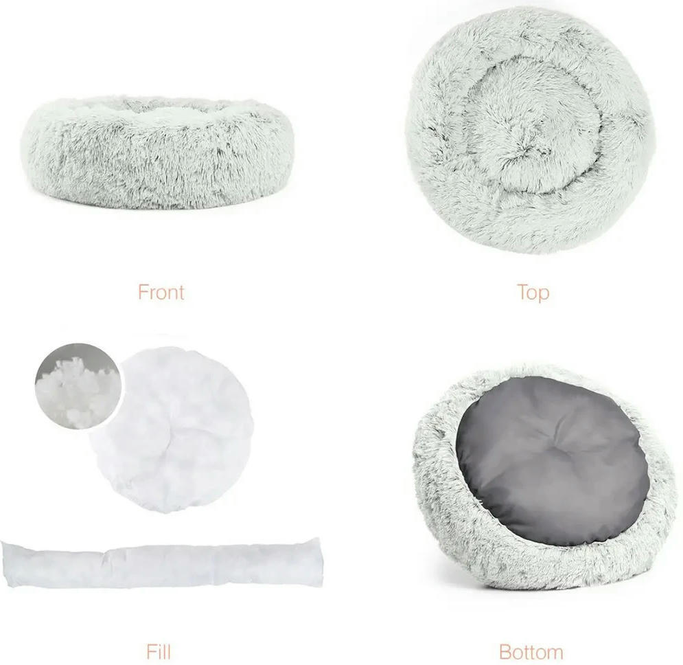 Лежак для собак Best Friends 76х76см морозний інійфото3