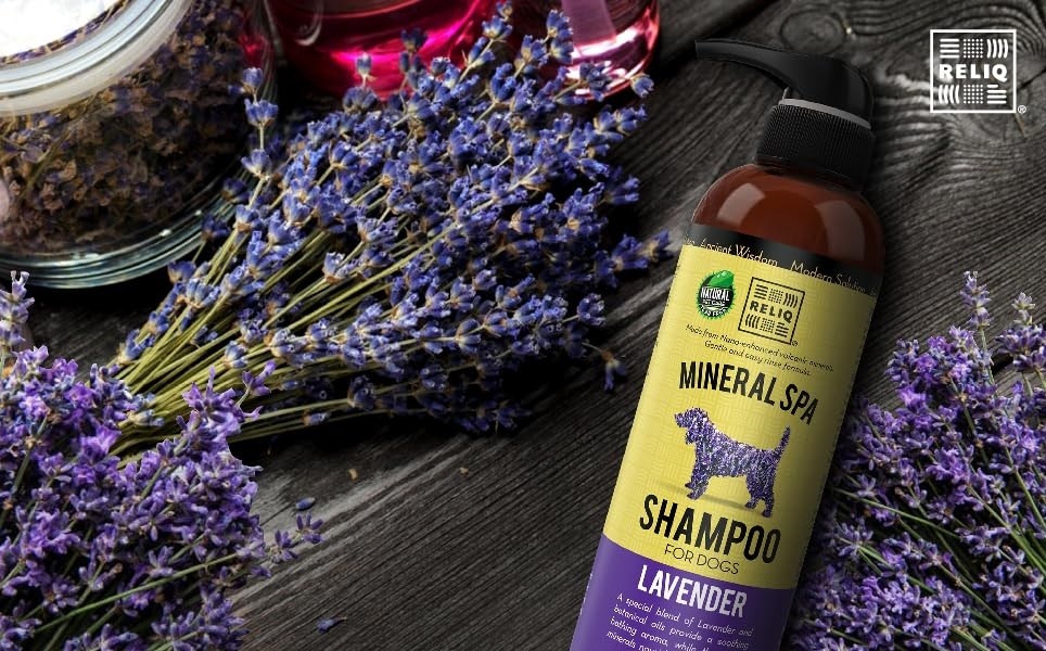 Шампунь для собак Reliq Mineral Spa Lavender Shampoo 500млфото4