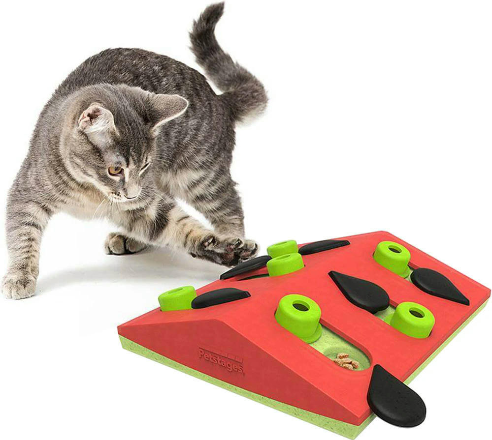 Игрушка для котов Nina Ottosson головоломка Арбуз интерактивная фото 2