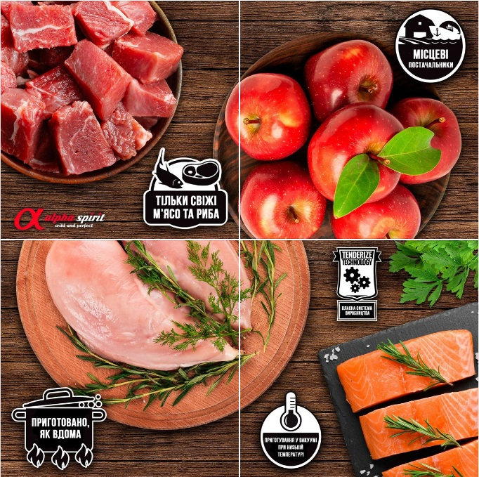 Ласощі для котів Alpha Spirit Cat Snacks Chicken кубики з курятини 50гфото2
