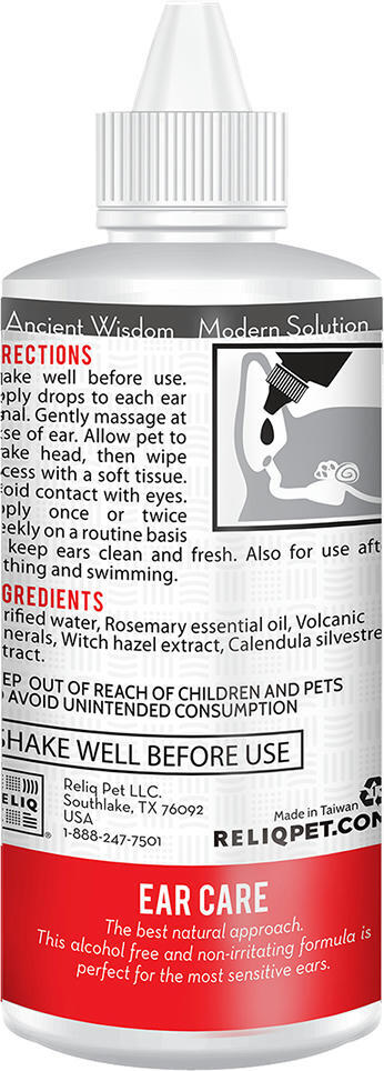 Лосьон для собак Reliq Ear Solution для ухода за ушами 120мл фото 