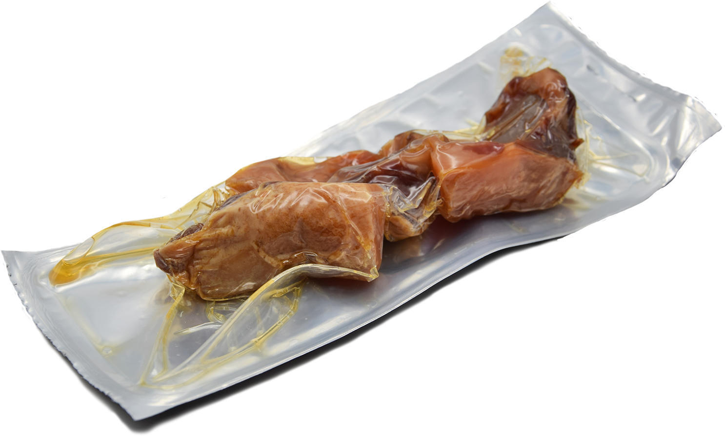 Ласощі для собак Alpha Spirit Ham Bites Кістка в вакуум 3шт 19-21смфото3
