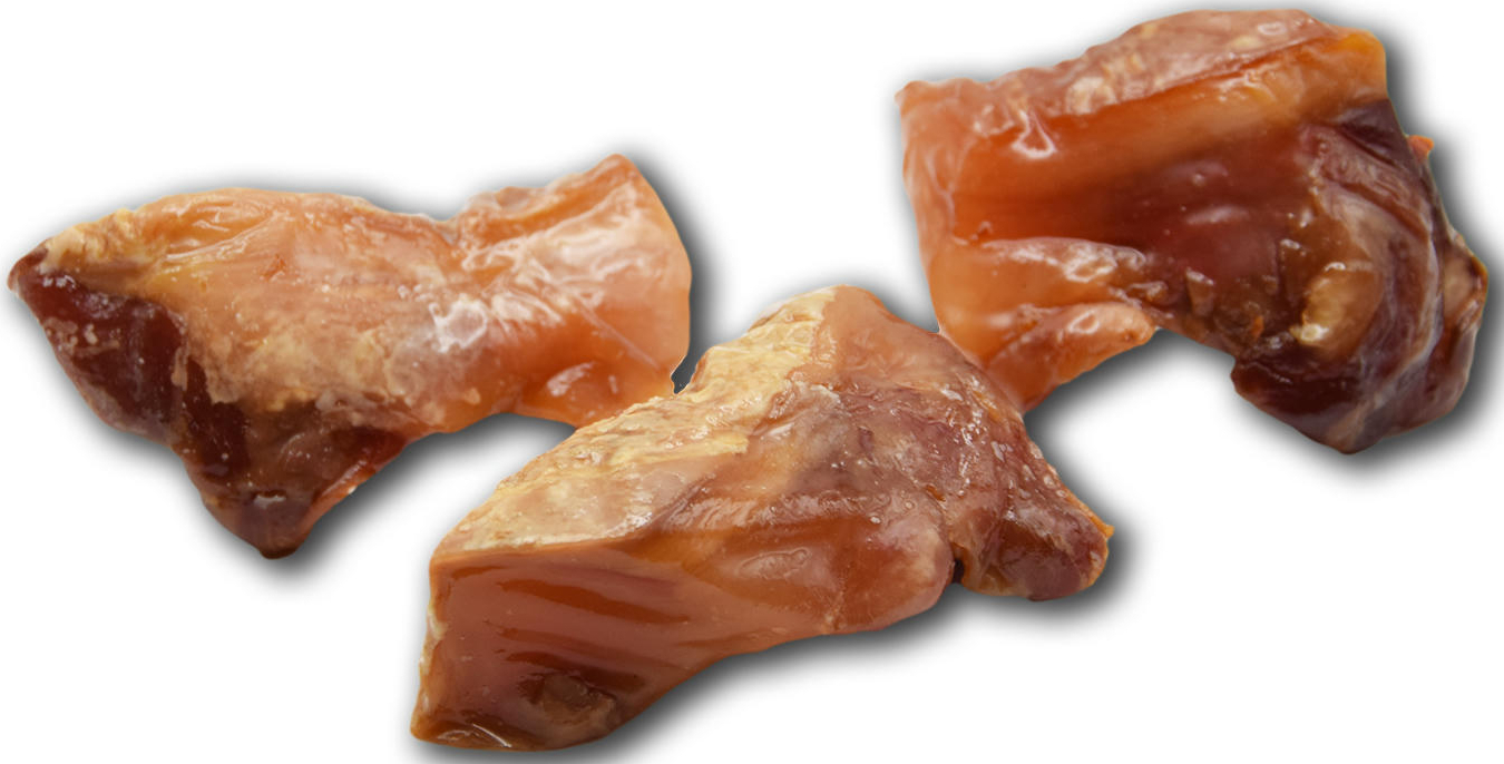Ласощі для собак Alpha Spirit Ham Bites Кістка в вакуум 3шт 19-21смфото2