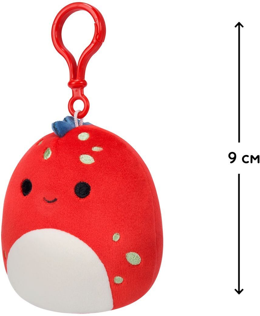 Мягкая игрушка на клипсе Squishmallows - Дино Долан (9 см), (SQCP00218) фото 2