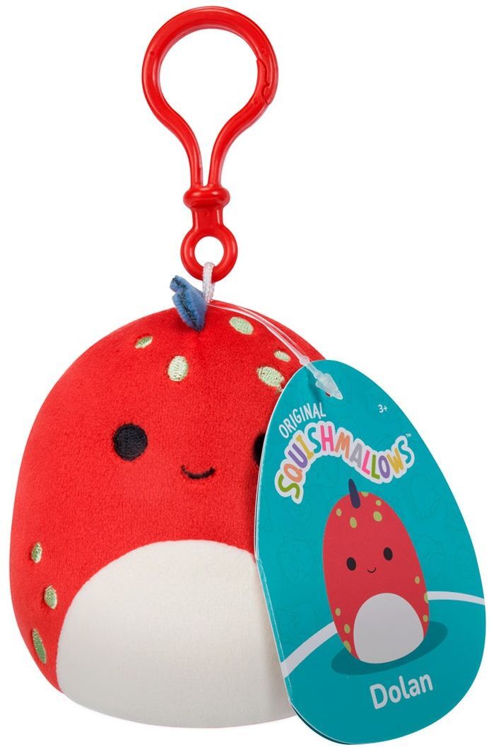 Мягкая игрушка на клипсе Squishmallows - Дино Долан (9 см), (SQCP00218) фото 7