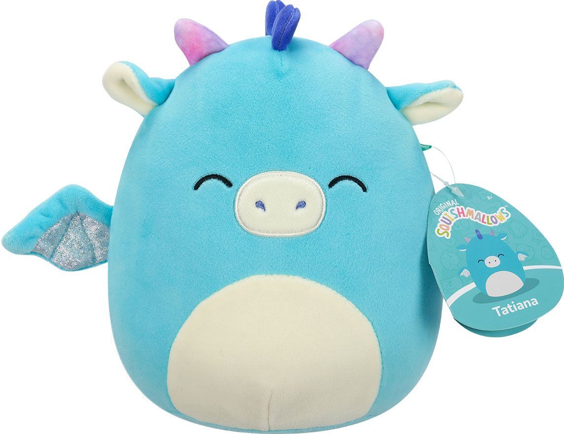 Мягкая игрушка Squishmallows - Дракон Татьяна (19 см), (SQCR06614) фото 7