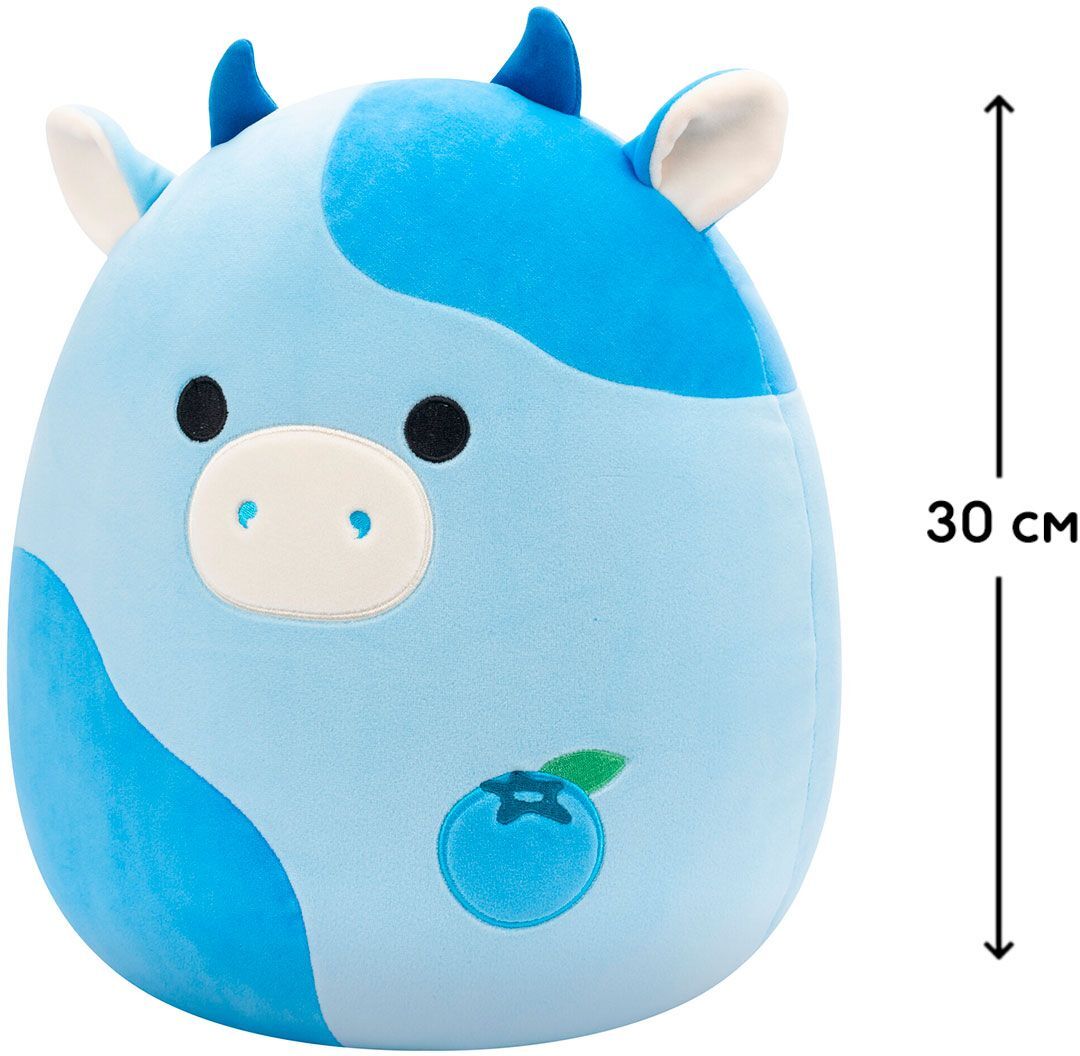 Мягкая игрушка Squishmallows - Коровка Рутания (30 см), (SQCR06624) фото 3