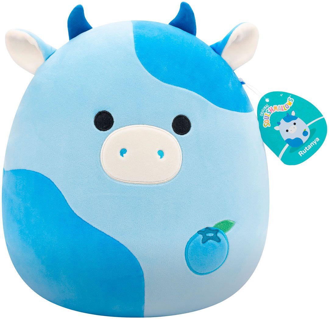 Мягкая игрушка Squishmallows - Коровка Рутания (30 см), (SQCR06624) фото 7