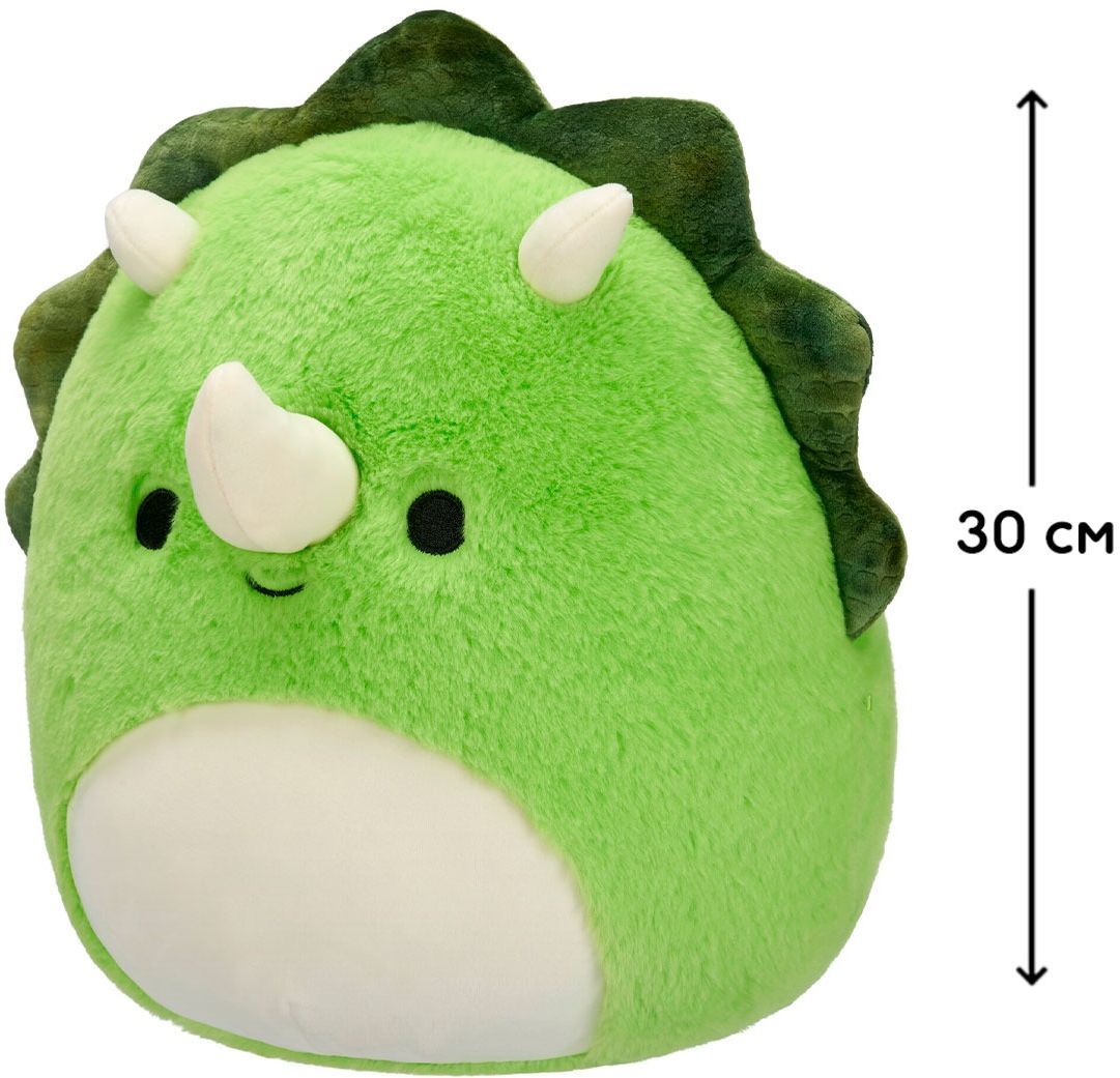 Мягкая игрушка Squishmallows - Трицератопс Тристан (30 см), (SQCR06764) фото 7