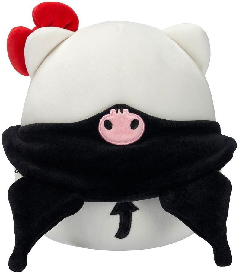 Мягкая игрушка Squishmallows - Хеллоу Китти В Образе Куроми (20 см), (SQSN00388) фото 10