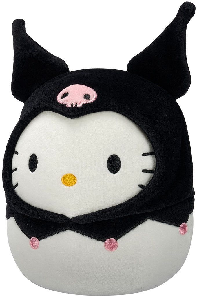 Мягкая игрушка Squishmallows - Хеллоу Китти В Образе Куроми (20 см), (SQSN00388) фото 3