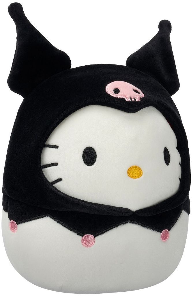 Мягкая игрушка Squishmallows - Хеллоу Китти В Образе Куроми (20 см), (SQSN00388) фото 7