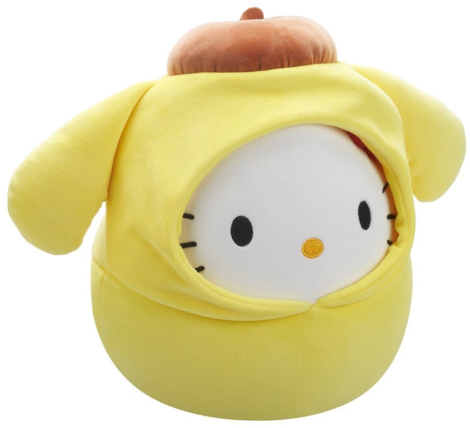 Мягкая игрушка Squishmallows - Хеллоу Китти В Образе Помпомпурин (20 см), (SQSN00387) фото 6