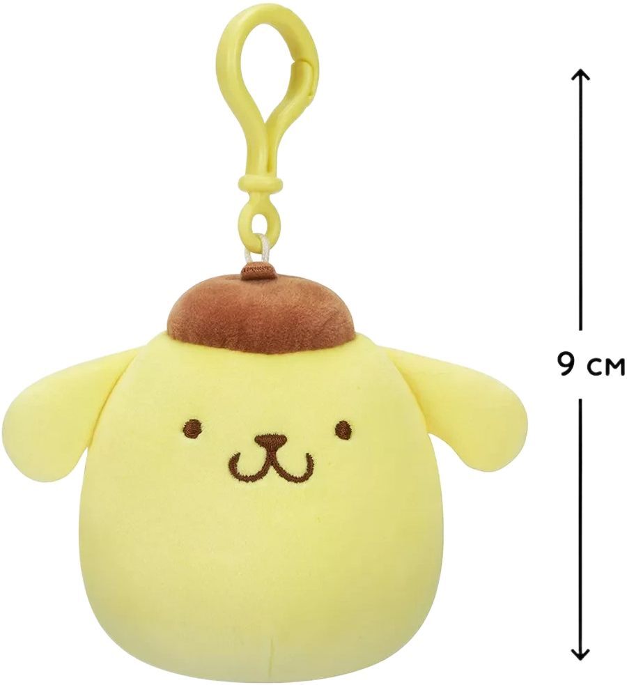 Мягкая игрушка на клипсе Squishmallows - Хеллоу Китти Помпомпурин (9 см), (SQSN00273) фото 2