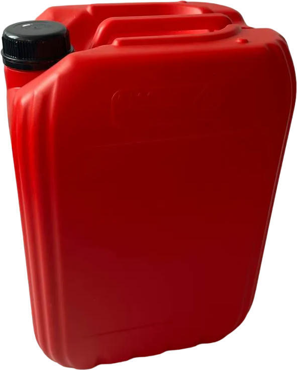Канистра для топлива Poputchik пластиковая 20л красная с крышкой (4820238360198) фото 3