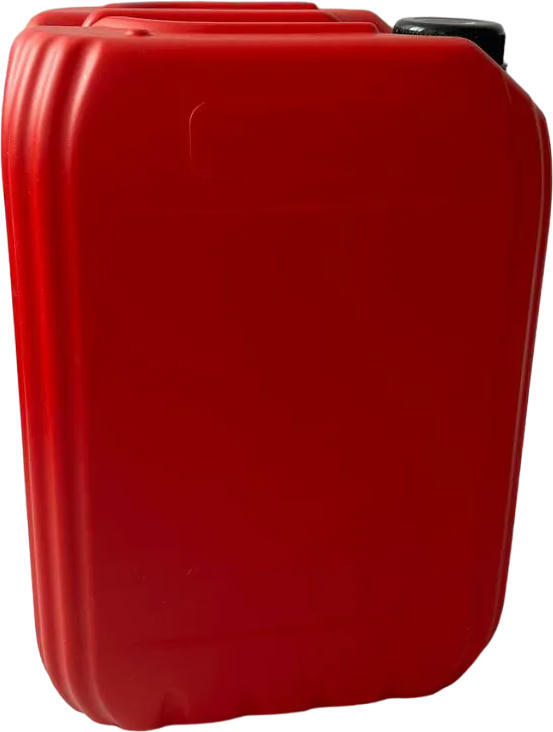 Канистра для топлива Poputchik пластиковая 20л красная с крышкой (4820238360198) фото 5