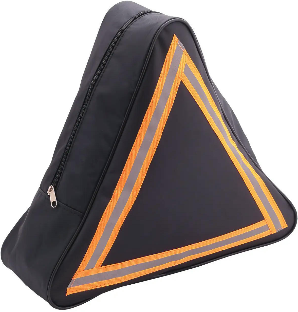 Сумка-органайзер в багажник Poputchik 35х13,5х40 см треугольная черная (10502-IS) фото 2