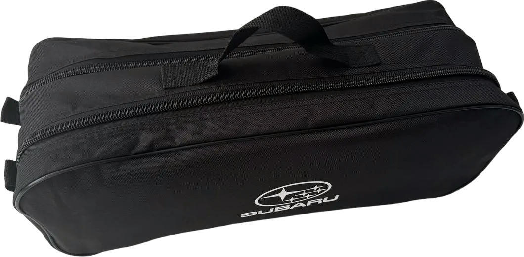 Сумка-органайзер в багажник Poputchik Subaru 50х18х18см черная (03-143-2Д) фото