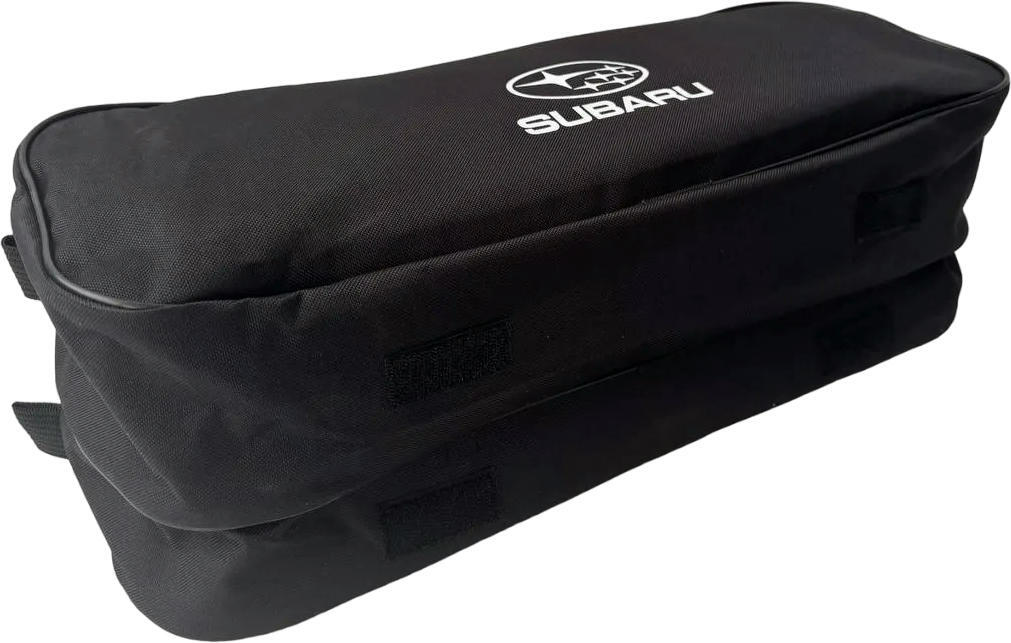 Сумка-органайзер в багажник Poputchik Subaru 50х18х18см черная (03-143-2Д) фото