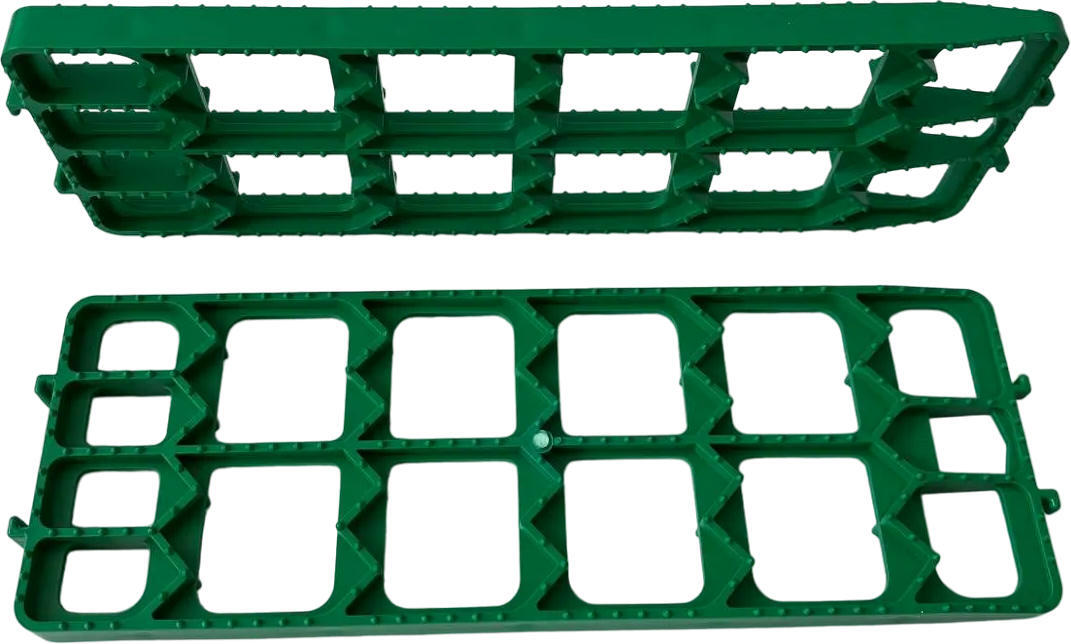 Трап противобуксовочный Poputchik 50*17*25см зеленый 2шт (22-001-IS) фото 4