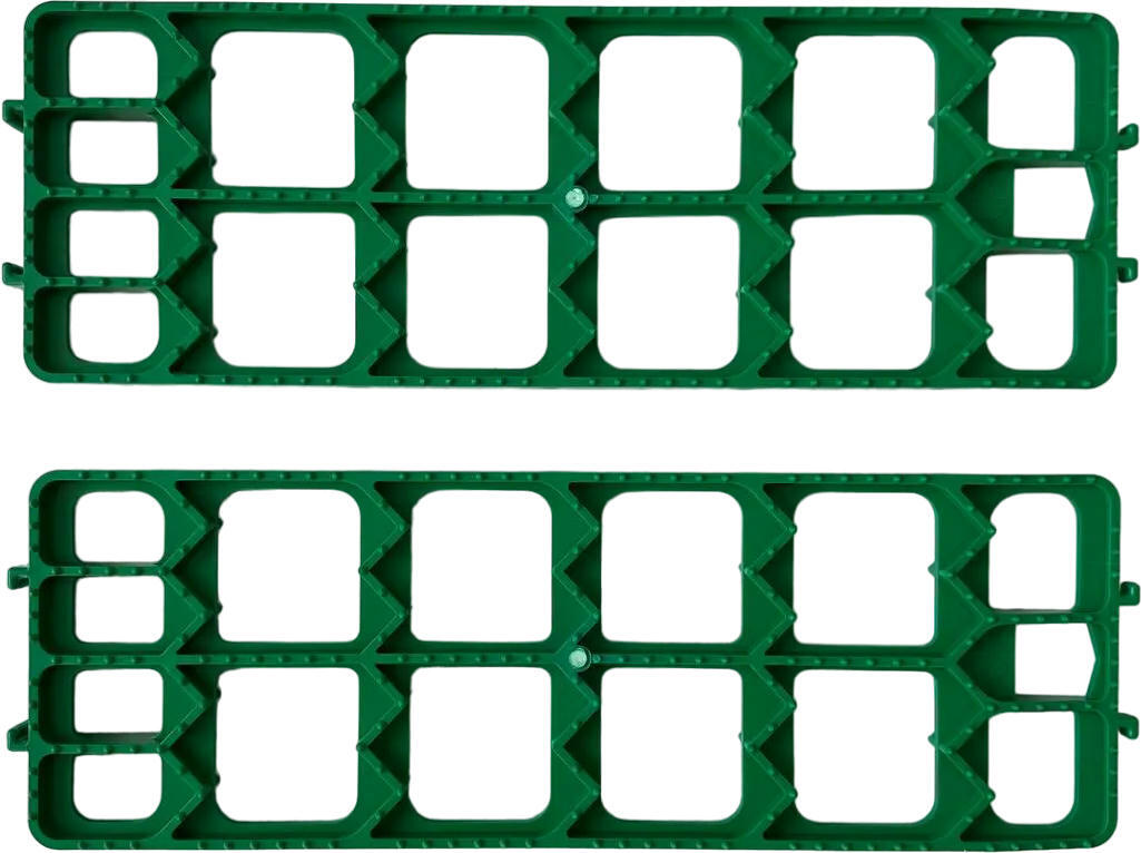 Трап противобуксовочный Poputchik 50*17*25см зеленый 2шт (22-001-IS) фото 2