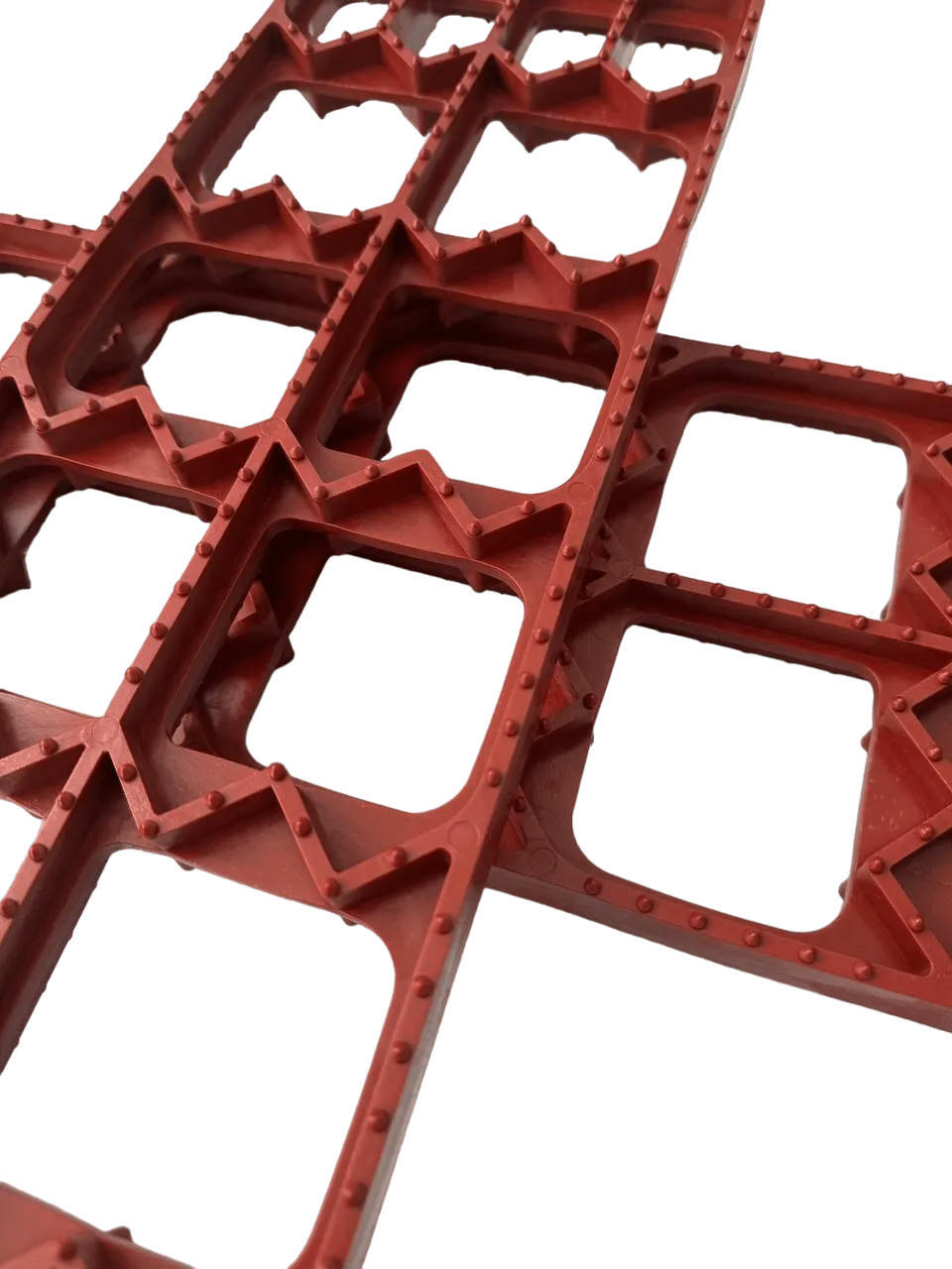 Трап противобуксовочный Poputchik 50*17*25см красный 2шт (22-021-IS) фото