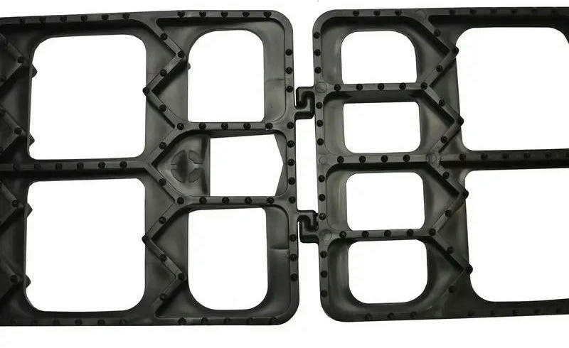 Трап противобуксовочный Poputchik 50*17*25см черный 2шт (22-019-IS) фото 2