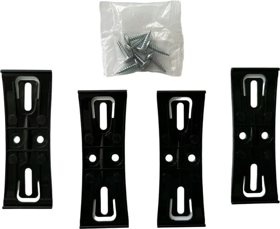 Рамки номерного знаку RedHill невидимки чорні 4шт (24-053-IS)фото2