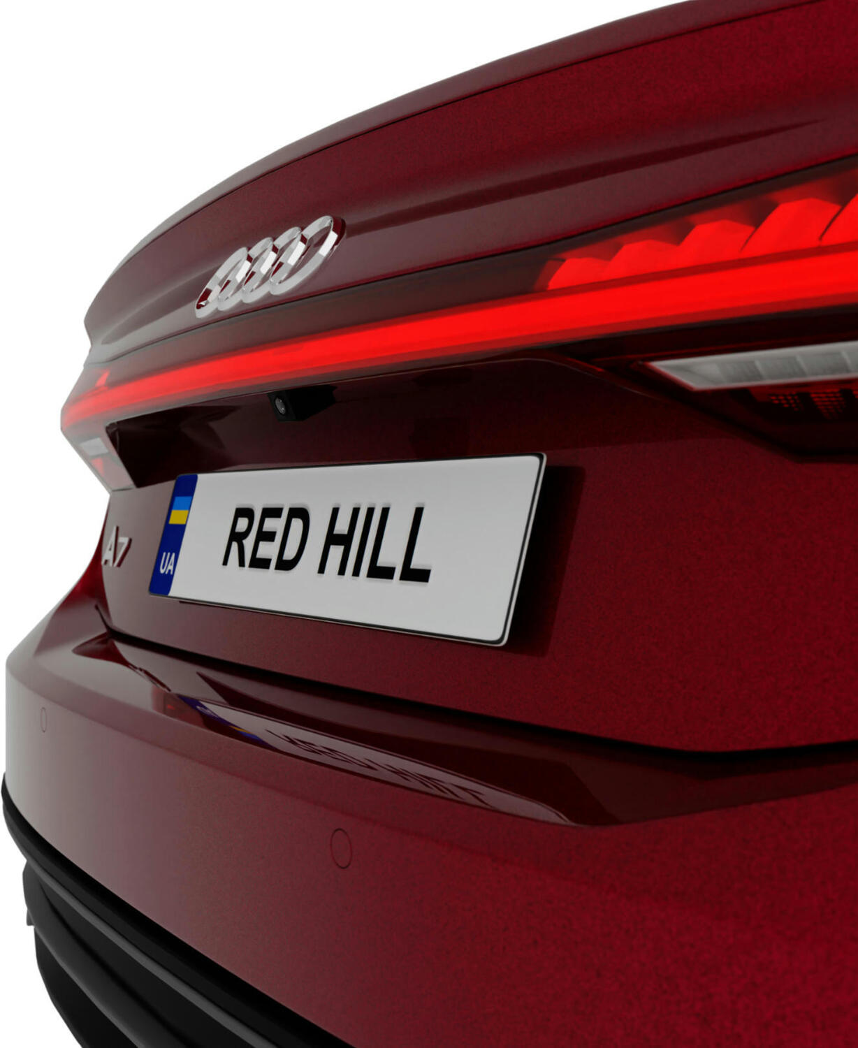 Рамка номерного знака RedHill магнітна 1шт (24-050-IS) фото