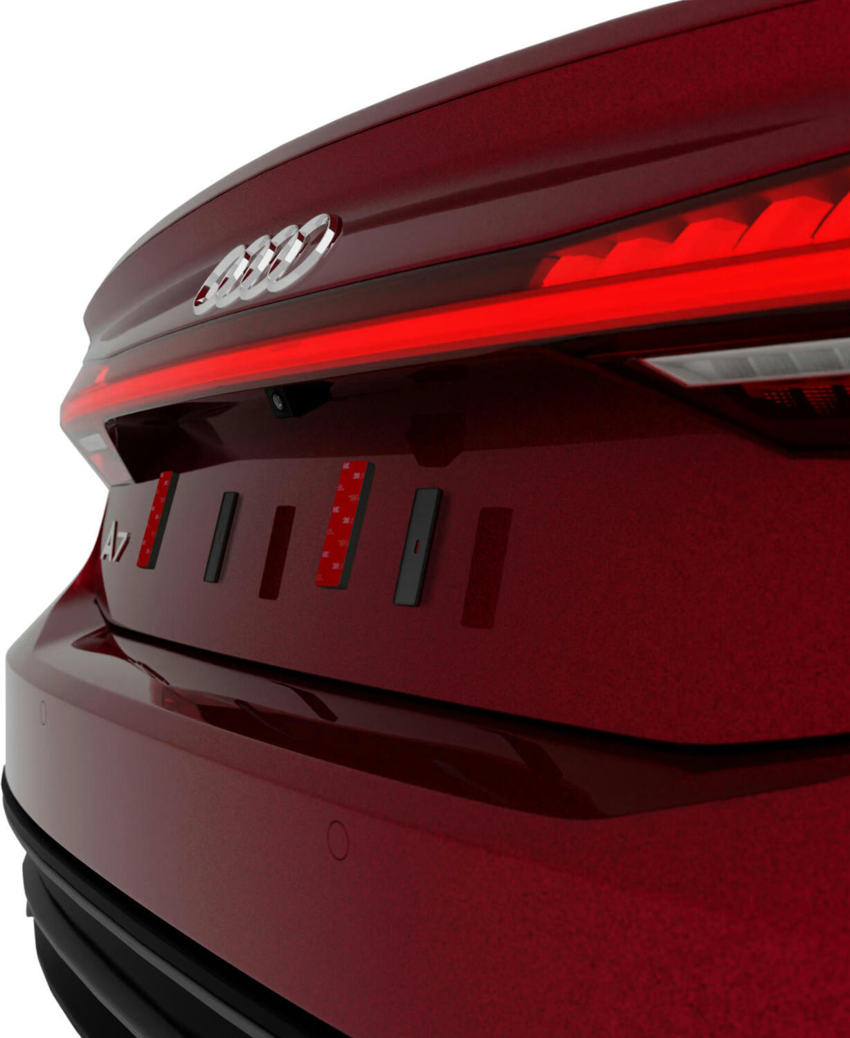 Рамка номерного знака RedHill магнітна 1шт (24-050-IS) фото