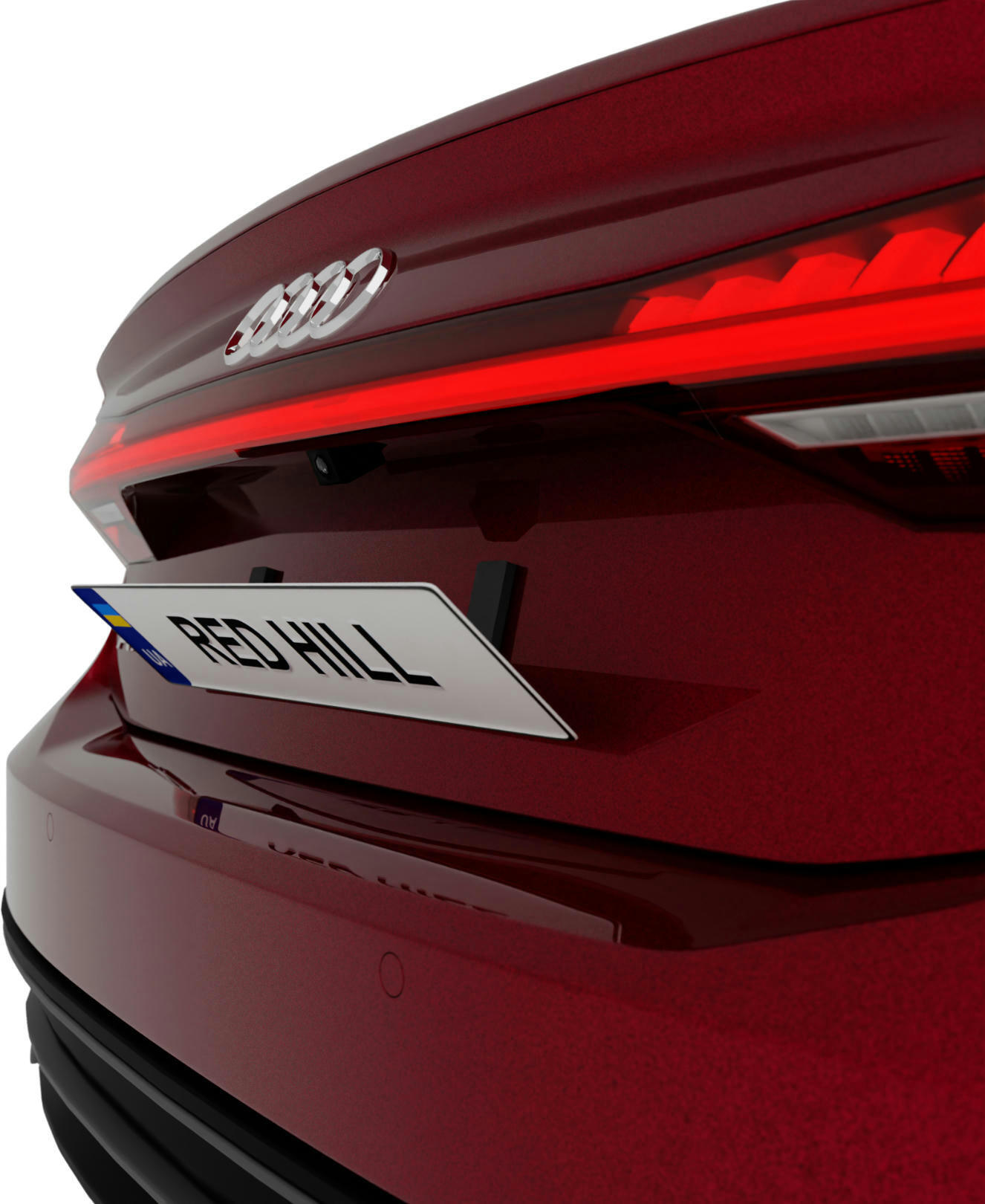 Рамка номерного знака RedHill магнітна 1шт (24-050-IS) фото 4