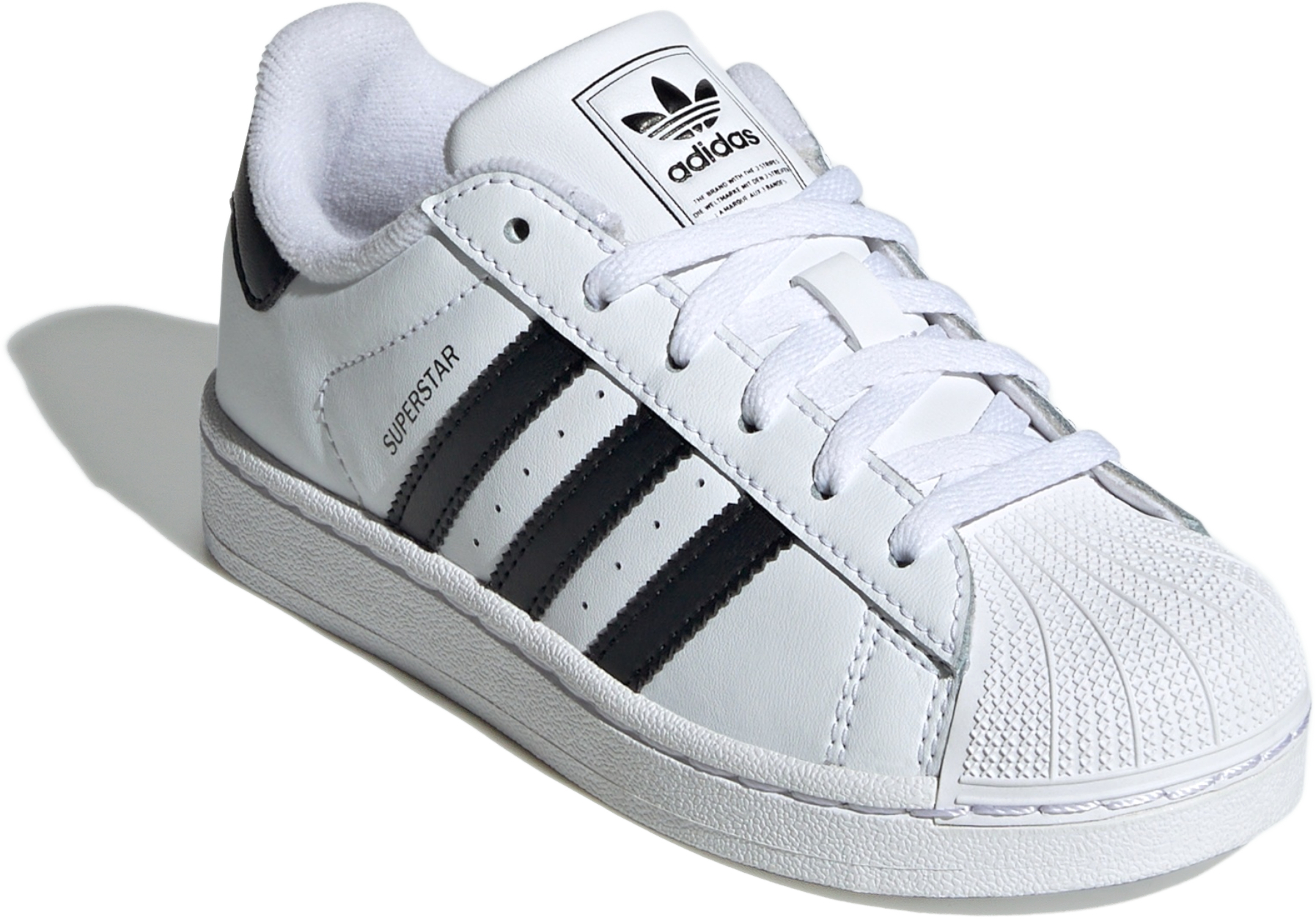 Кеды детские Adidas Superstar II JH9980 32 (13.5 UK) белые фото 