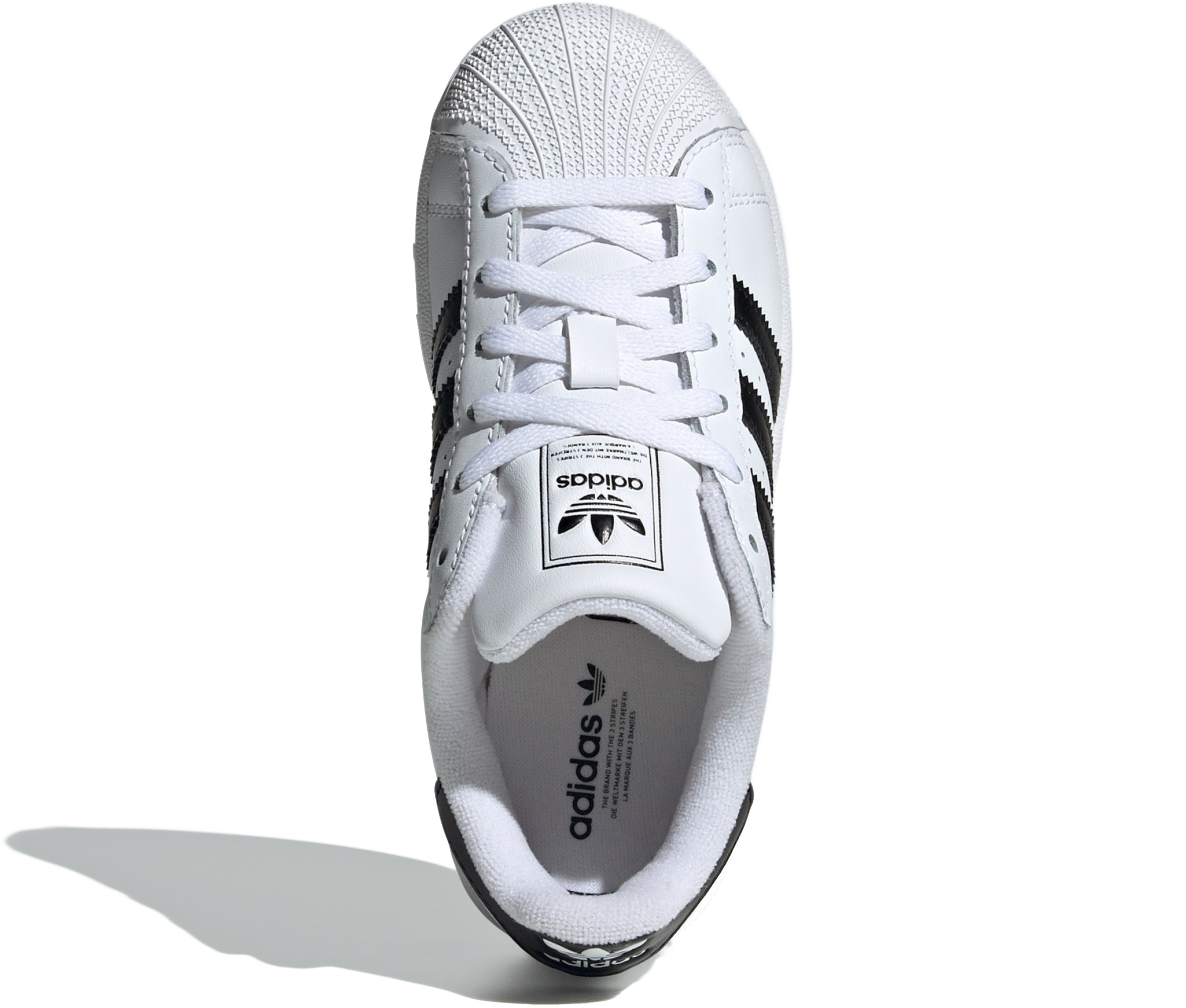 Кеды детские Adidas Superstar II JH9980 32 (13.5 UK) белые фото 