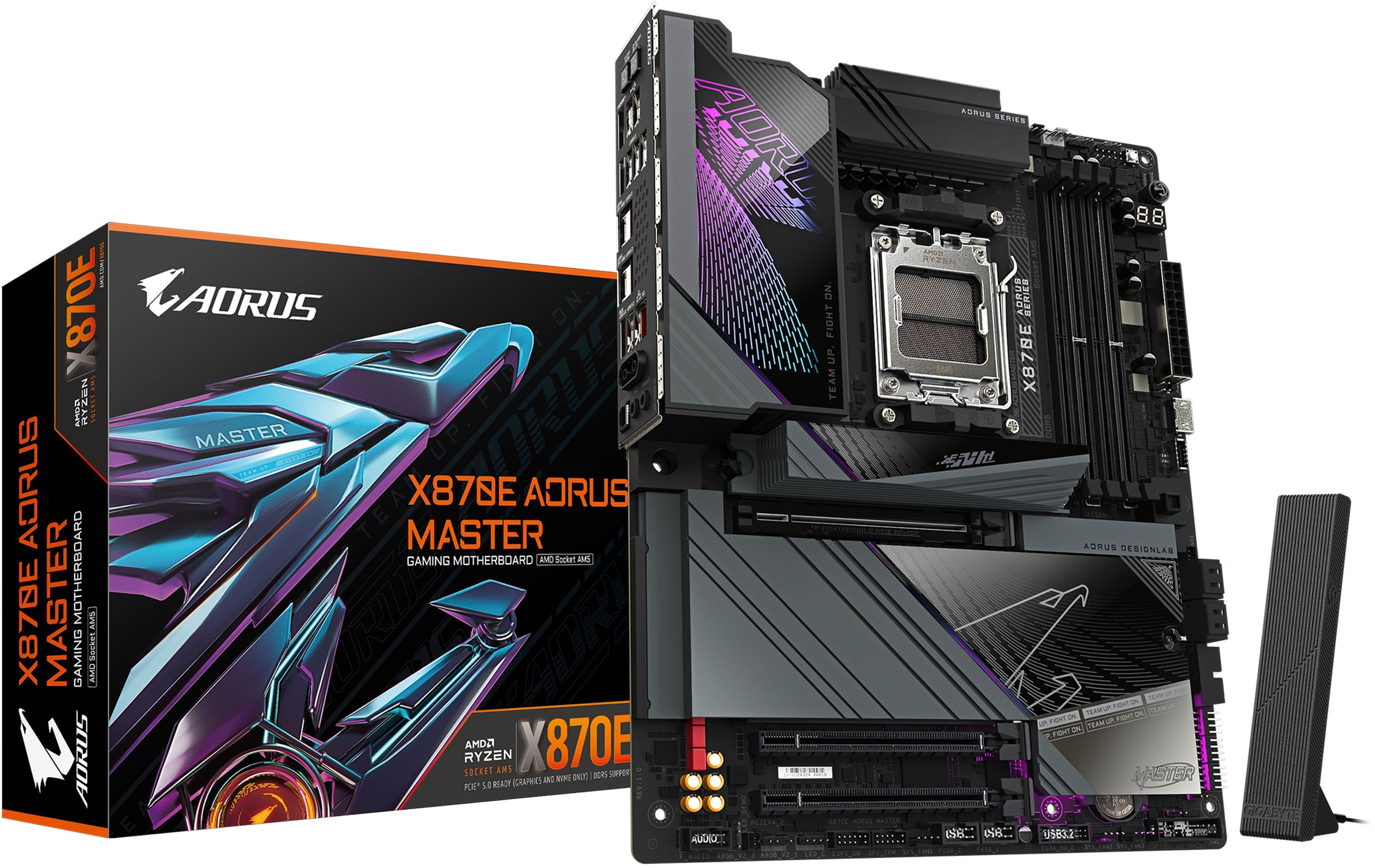 Материнська плата GIGABYTE X870E (X870E_AORUS_MASTER)фото2