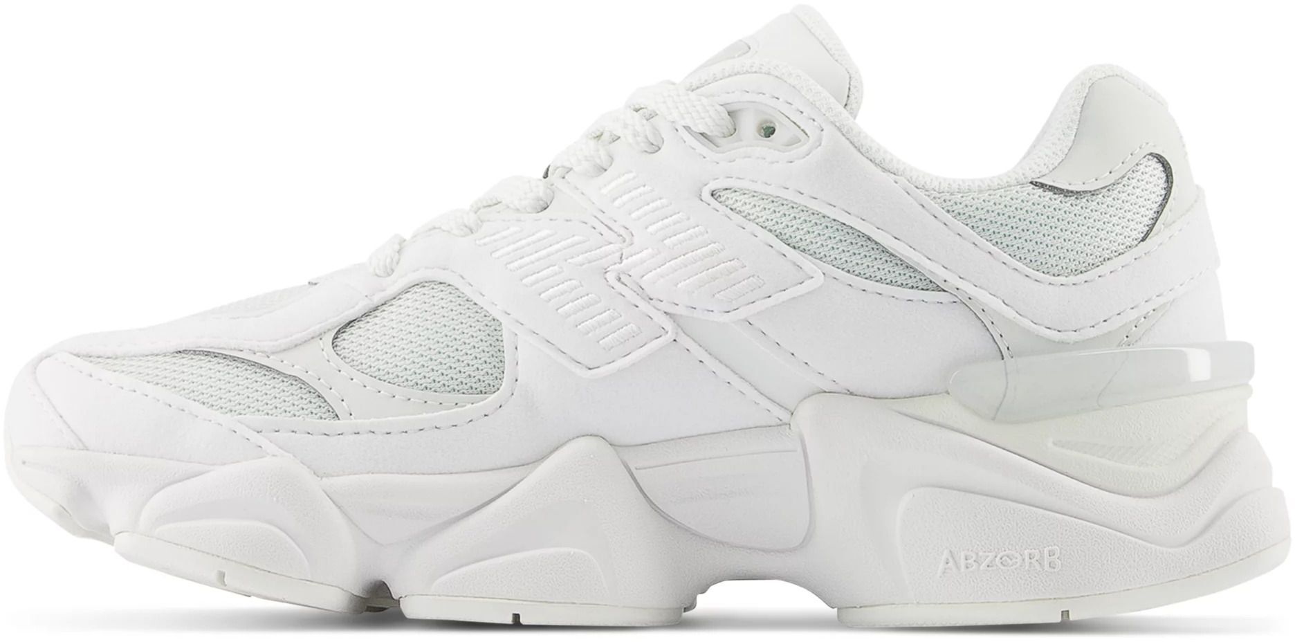 Кроссовки подростковые New Balance 9060 GC9060LL 35.5 (3,5 US) белые фото 2