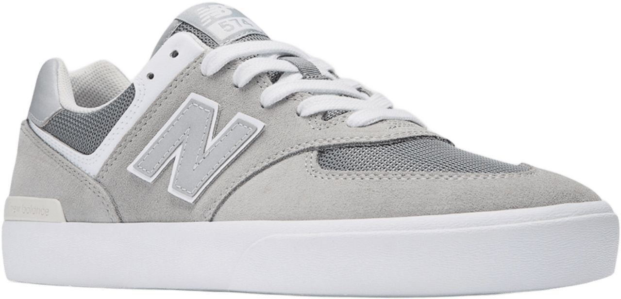 Кеды мужские New Balance 574 Numeric NM574VGY 44 (10 US) серые фото 3