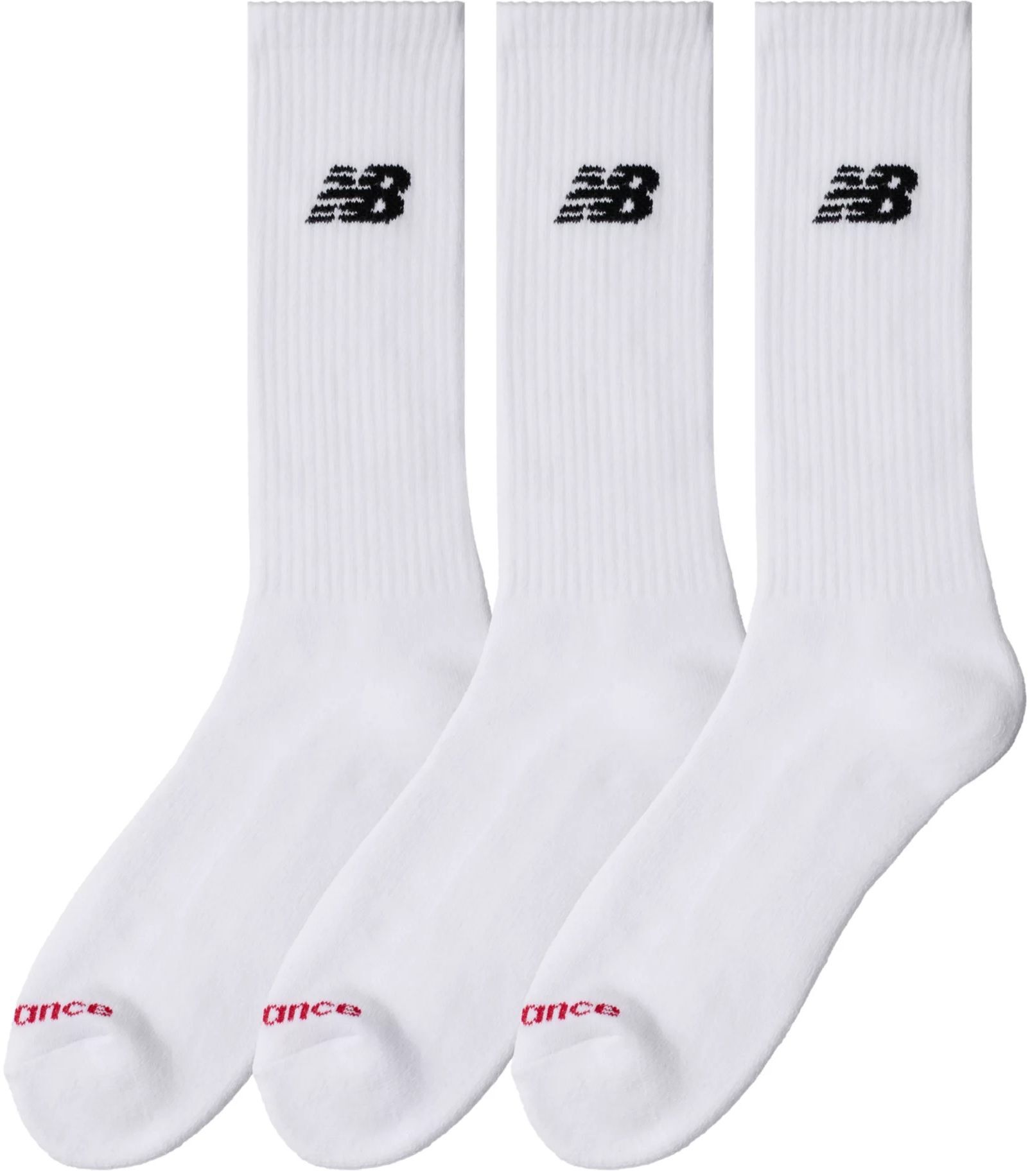 Шкарпетки New Balance Everyday Crew 3P LAS51293WT M біліфото2