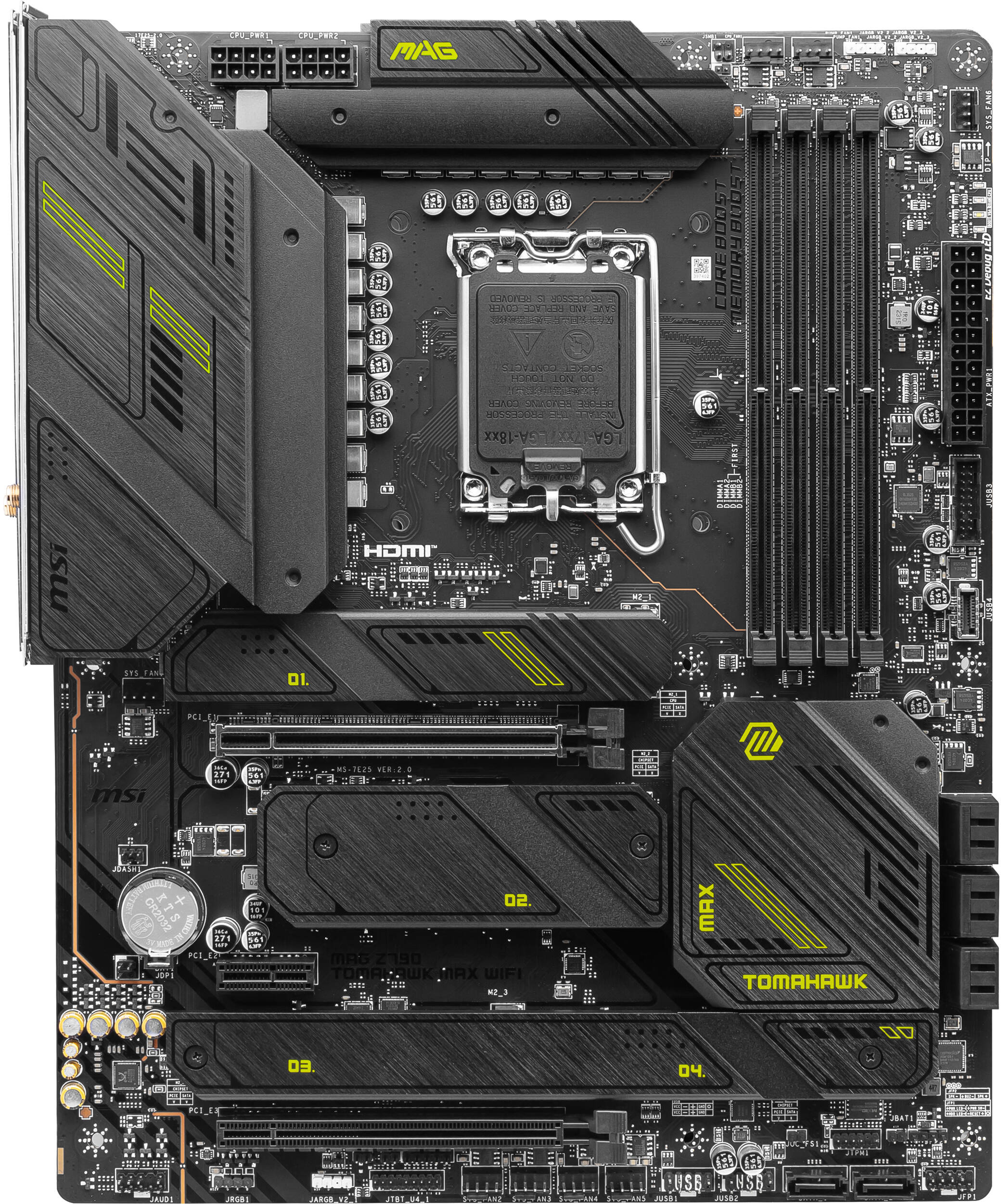 Материнcкая плата MSI MAG Z790 TOMAHAWK MAX WIFI (911-7E25-026) фото 2