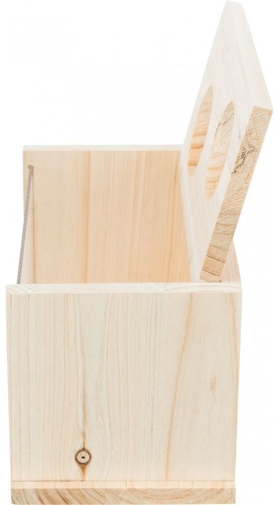 Игрушка для грызунов Trixie Ванная деревянная с песком 22*12*12см фото 4