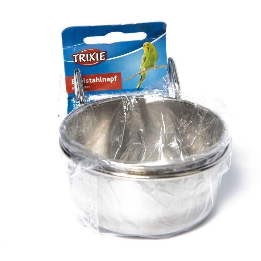Миска для птахів Trixie підвісна металева 12см 600млфото3