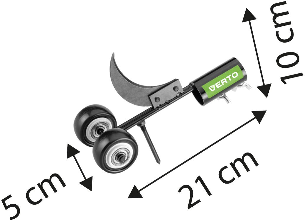 Інструмент для видалення бур'янів Verto без ручки, 21х10см (15G045)фото7