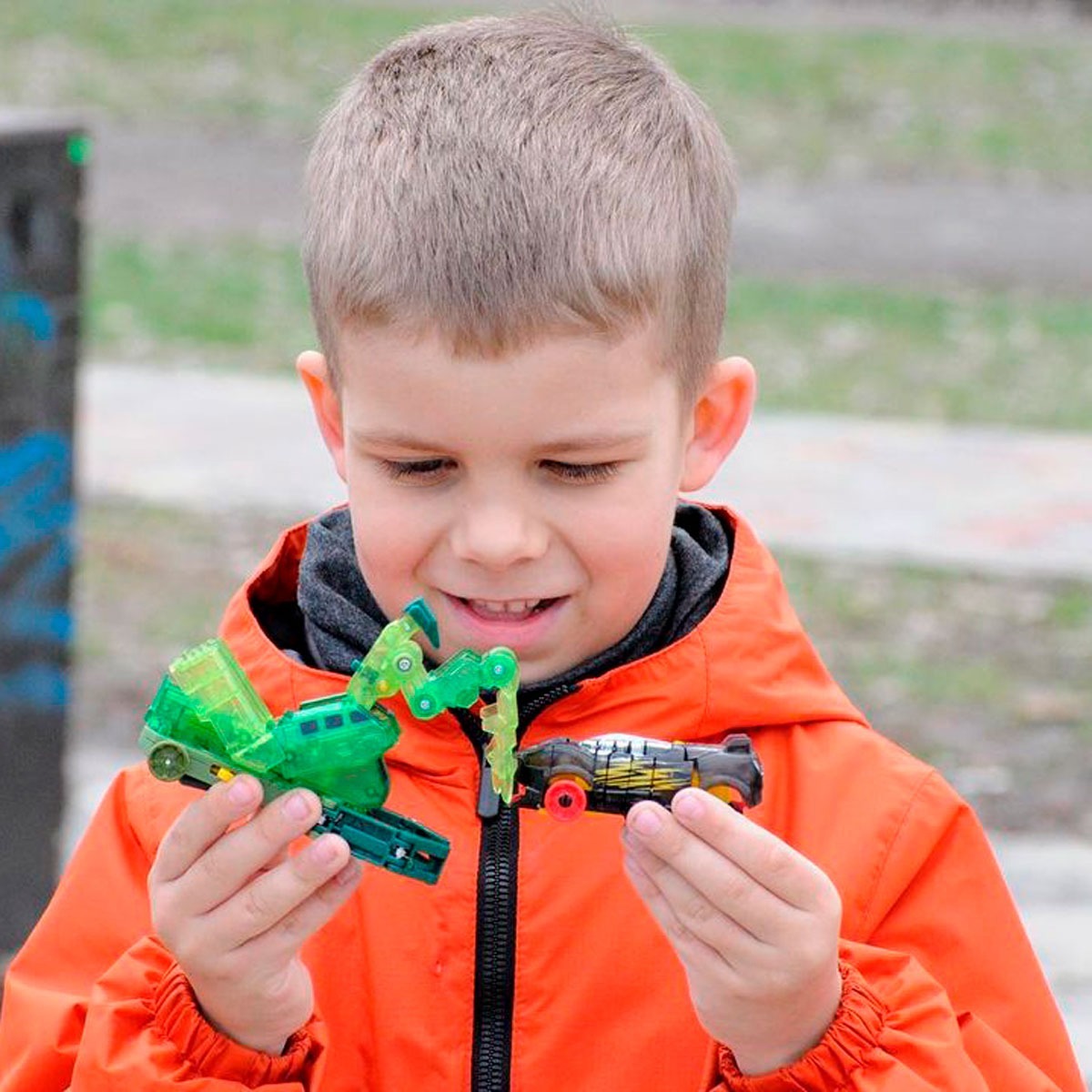 Машинка-трансформер Screechers Wild L 1 - Нантвивер (EU683114) фото 6