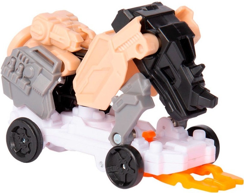 Машинка-трансформер Screechers Wild S4 L0 - Лайтинінг Райно (EU685005)фото