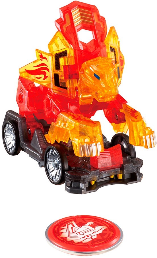 Машинка-трансформер Screechers Wild S4 L3 - Вайлдфаер Лаен (EU685302) фото 