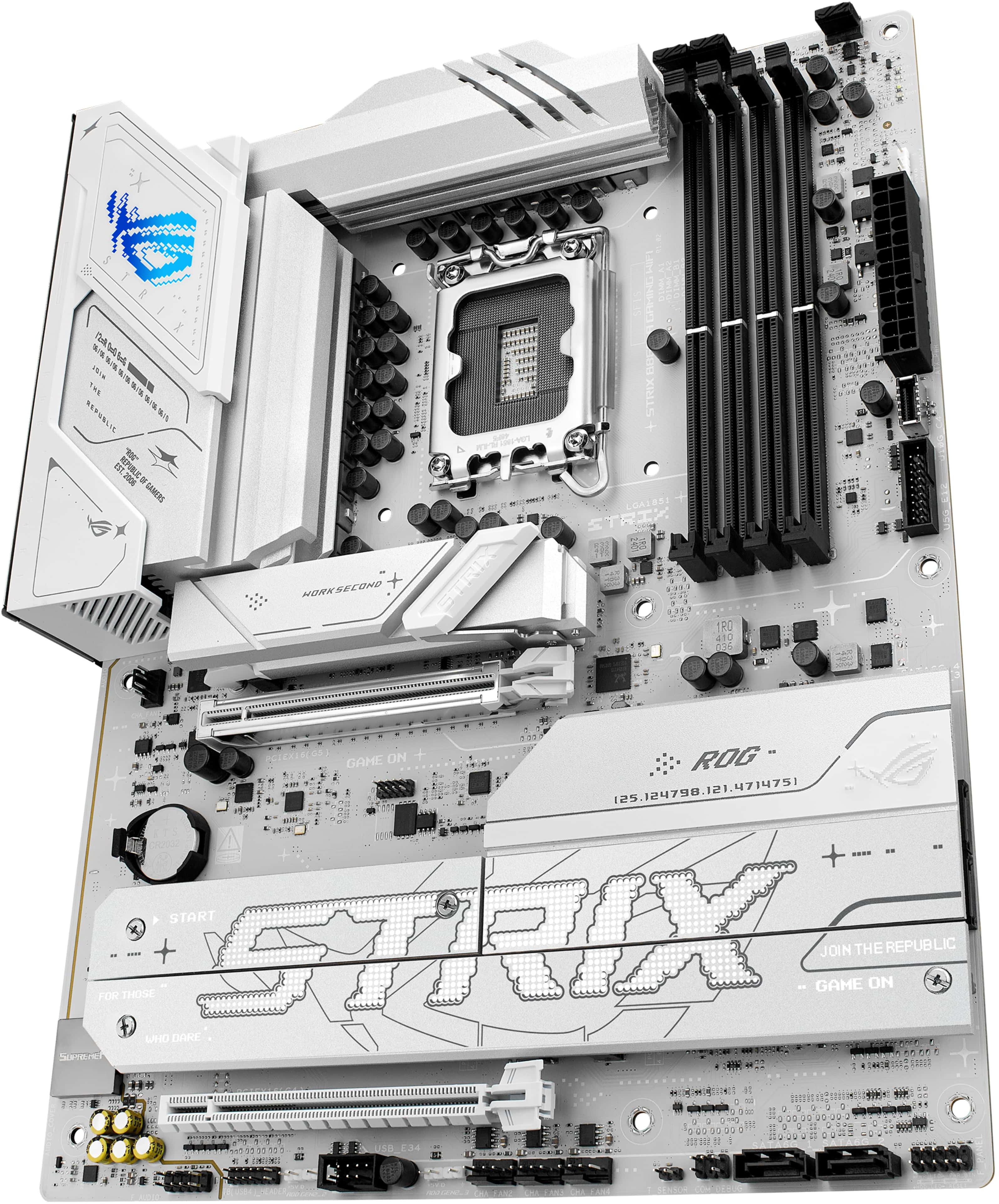 Материнcькая плата ASUS ROG STRIX B860-A GAMING WIFI (90MB1JI0-M0EAY0) фото 