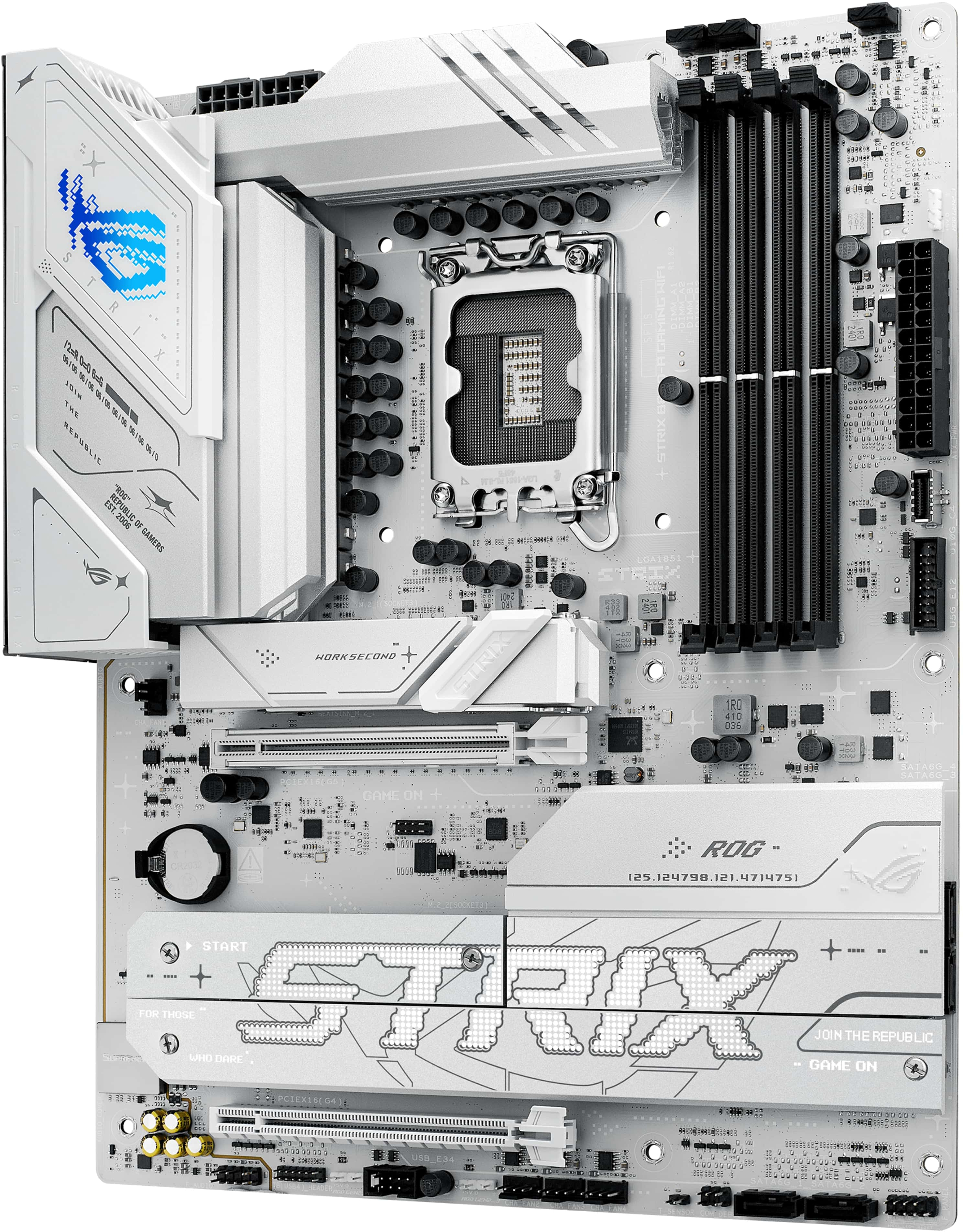 Материнcькая плата ASUS ROG STRIX B860-A GAMING WIFI (90MB1JI0-M0EAY0) фото 