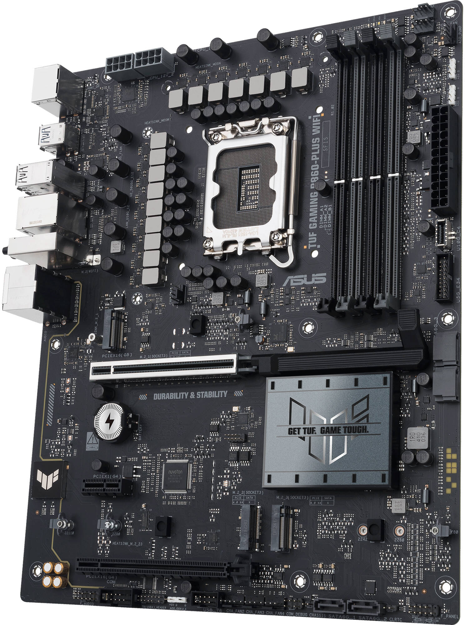 Материнcкая плата ASUS TUF GAMING B860-PLUS WIFI (90MB1JL0-M0EAY0) фото 