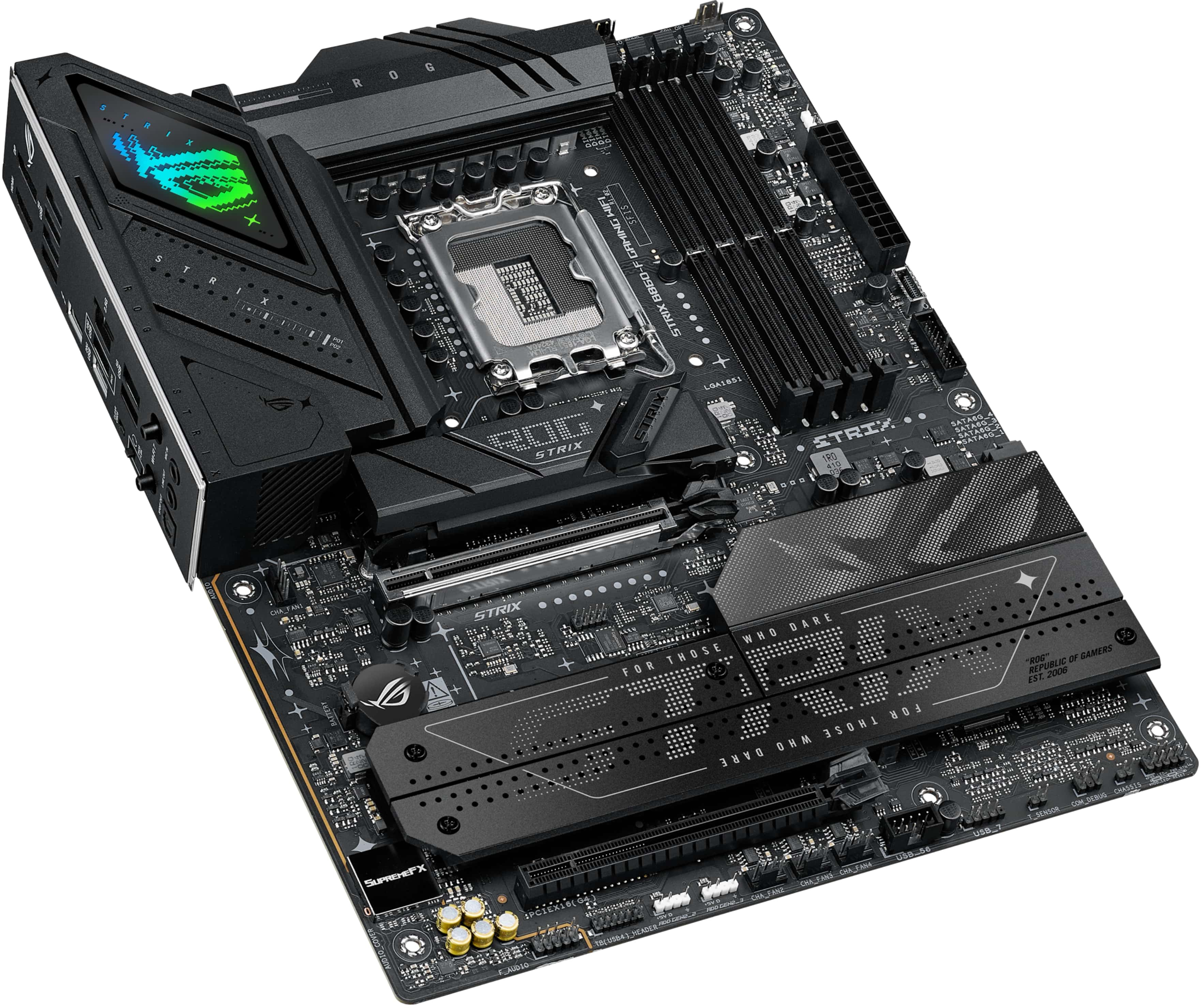 Материнcкая плата ASUS ROG STRIX B860-F GAMING WIFI (90MB1JG0-M0EAY0) фото 